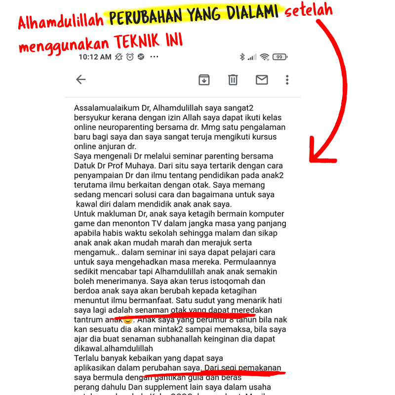 Headline Testimoni