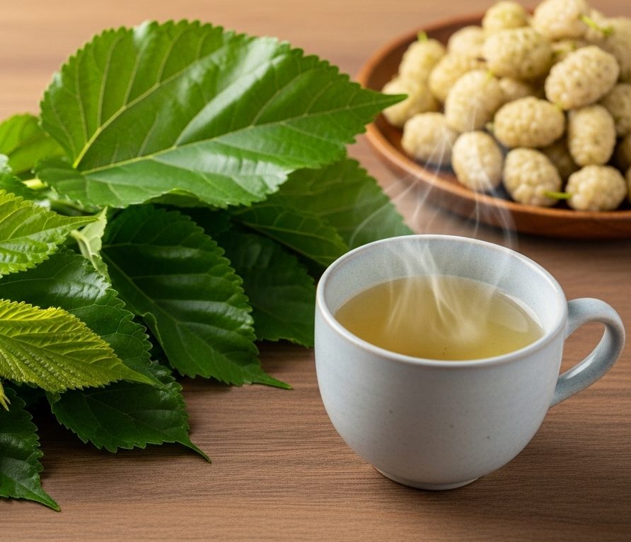 Kebaikan daun mulberi putih untuk kesihatan dengan minuman semula jadi berkhasiat