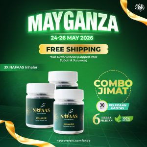 3 X NAFAAS INHALER HERBA SEMULAJADI