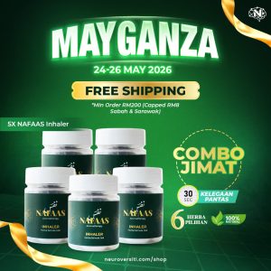 5 X NAFAAS INHALER HERBA SEMULAJADI
