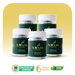 5 X NAFAAS INHALER HERBA SEMULAJADI