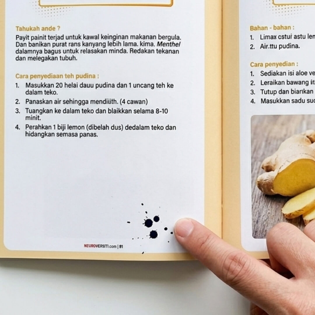 Keadaan buku