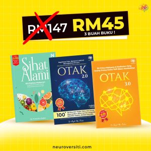 BUKU SIHAT ALAMI + BUKU OTAK 2 + BUKU OTAK 3