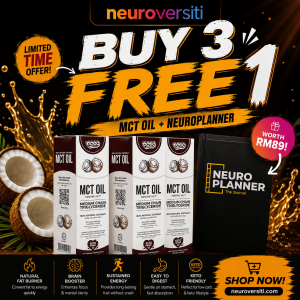 [PROMO] MCT OIL Dr Rizal (250ml) - BUY 3 FREE 1