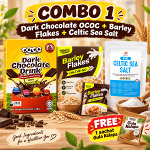 [Promo] Coco OCOC + Barley Flakes + Celtic Sea Salt