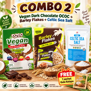 [Promo] Vegan OCOC + Barley Flakes + Celtic Sea Salt