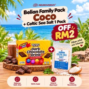FAMILY PACK COCO + PURE CELTIC SEA SALT